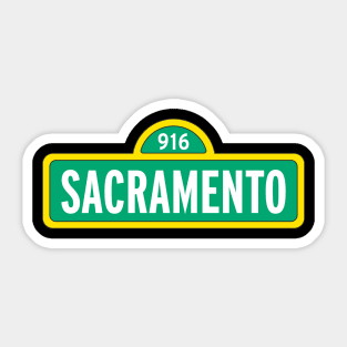 Sacramento Street Sticker